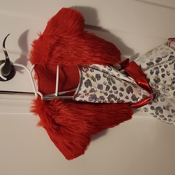 4T Silver Leopard Print Costume - Picture 3 of 4